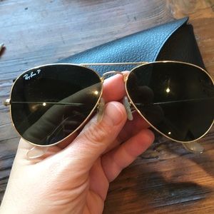 RayBan polarized Aviator Sunglasses